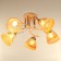 Adelela chandelier 5he27 40W white-gold 65x65x26 cm Bayerlux