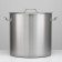 Boiler, 50 l, d = 40 cm, h = 40 cm, metal cover, triple bottom, induction, stainless steel