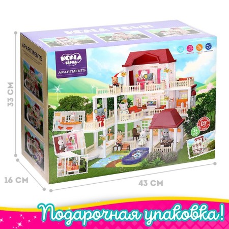 Дом для кукол «Коттедж» с аксессуарами-4