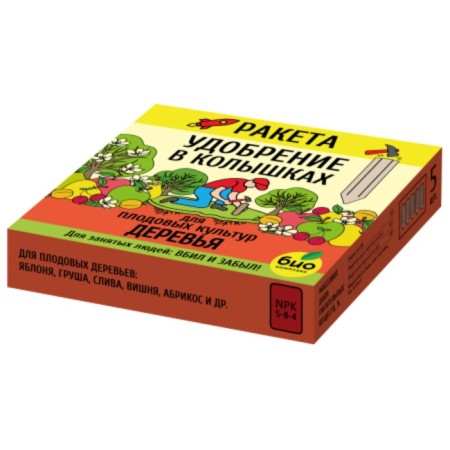 Fertilizer in pegs "Rocket" for trees, 500 g-1