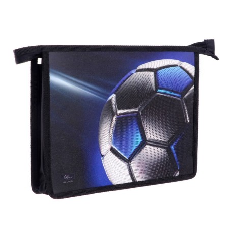 Folder for notebooks A5, 190 x 230 x 50 mm, lightning from above, plastic, calligrata "ball"-1