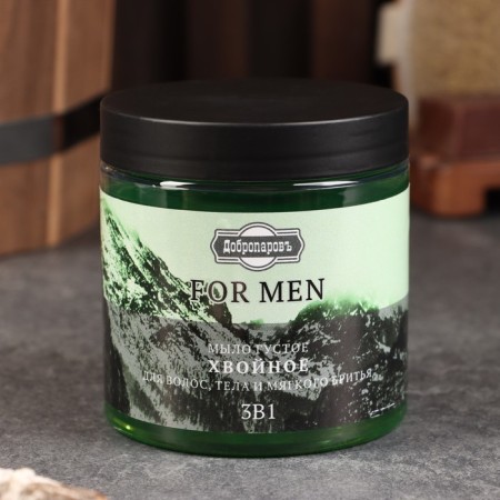 Soap dense "For Men" 3B1 coniferous 280 ml "Dobroparov"-3