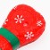 New Year. Brying toy for dogs "New Year's bone", vinyl, 18 x 5.6 x 4 cm