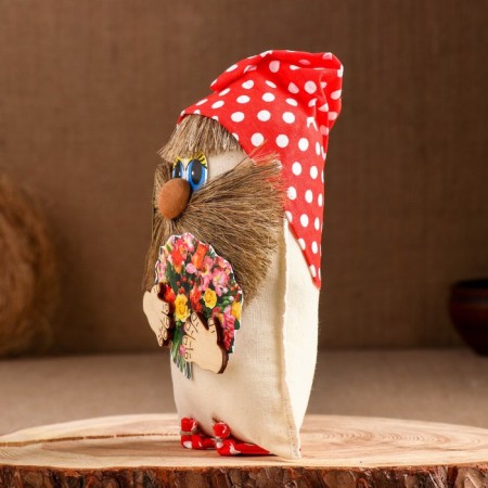 The amulet "Brownie in the cap with a bouquet", Lenon, 20 cm-1