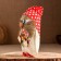 The amulet "Brownie in the cap with a bouquet", Lenon, 20 cm