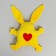 Auto -toe "Bunny", on suction cups, mix