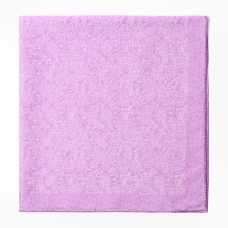 Women's scarf, lilac color, size 70x70-1