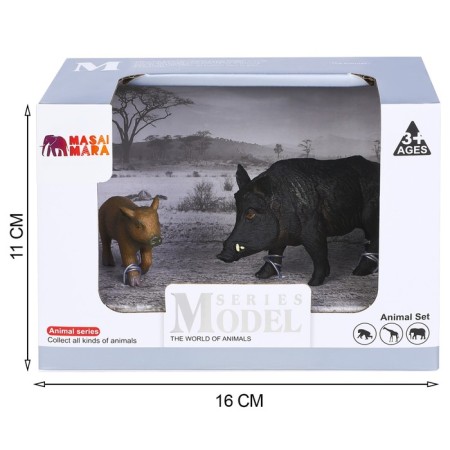 Набор фигурок «Мир диких животных: семья кабанов», 2 фигурки-3