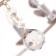 Amur chandelier, 6x40W E14, white color, gold