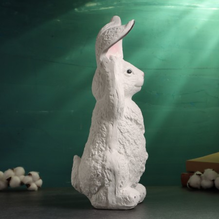 Piggy bank "Board Ushay" White, 17x18x42cm-3