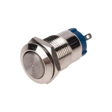 Anti-Vandal button Ø12 Fix (2C) OFF-on convex (A12-B2) Rexant