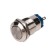 Anti-Vandal button Ø12 Fix (2C) OFF-on convex (A12-B2) Rexant