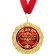 Jubilee medal on the postcard “Happy anniversary 50”, D = 7 cm.