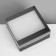 Strack for jewelry "Casket" 12 seats, 14.5 × 14.5 × 6 cm, black color