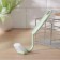 Brush with a curved handle of a share, 20 cm, color mix