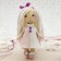 Set for creating a doll from the felt "Baby Mia" series "Girlfriends"