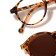 Glasses with a clipon (Clip-on) GA0414 (Color: C1 Leopard; Diopter: +1; Toning: Brown)