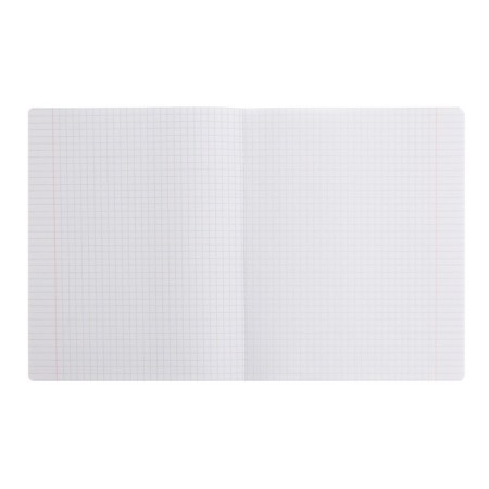 Notebook 12 sheets in a cage plain "classic" cover coated paper, VD-LK, Block No. 2 (gray sheets), mix-1