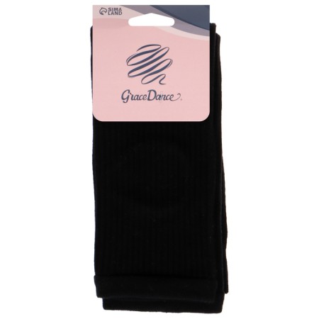 Getra for gymnastics and dance Grace Dance No. 3, length 40 cm, black color-1