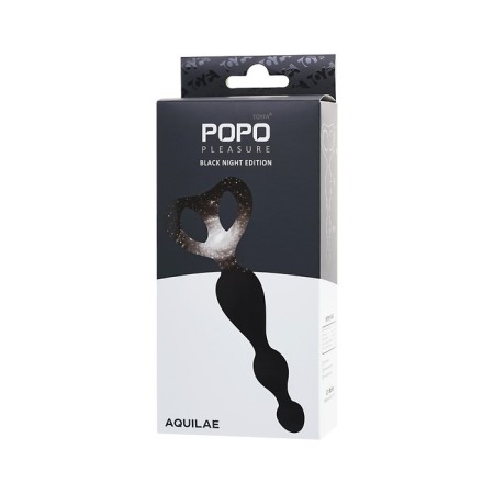 Anal traffic jam Popo pleasure byfa aquilae, silicone, black, 18 cm, d 3 cm-8
