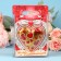 Confectionery "Heart" in a gift handbag, 60 g