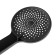 Set of showerrex Zein Z3553, upper on the hinges d = 22 cm, manual 5 modes d = 12 cm, black