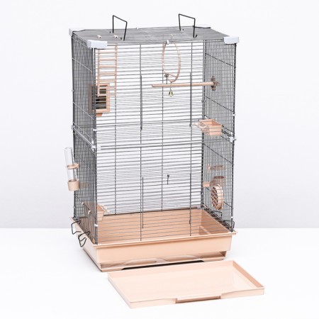 Birds of "Piggers" No. 101-B, collapsible, 42 x 30 x 65cm (staff.) Beige beige-20