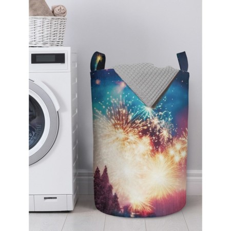 Basket for storing things "salute in winter", size 40x60 cm
