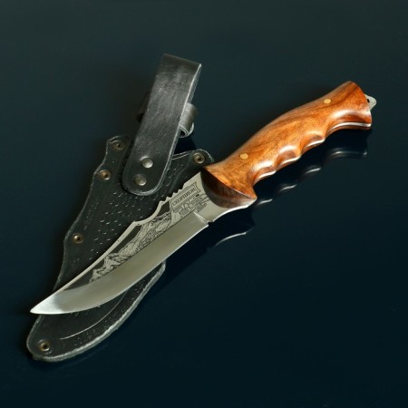 Set with skewers "Mountain Spirit" Case, Sharpura, two knives-7