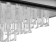 Causteen from PDU 1983/2 LED 130W 3000-6000K Black 45x45x18 cm Bayerlux