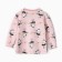 Longsliv children, pink/kitty color, height 68 cm