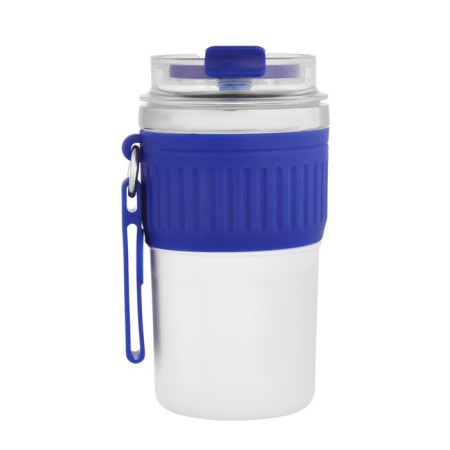Thermal circle, 400 ml, New Design, retains heat up to 8 hours, blue-1