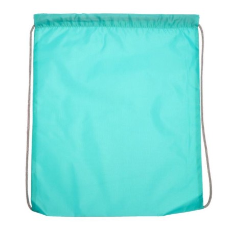 A bag for shoes 420 x 340 mm, "standard" SDS-2, (soft polyester, density 210 D), mint, silver lace-1