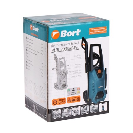 High pressure washing Bort BHR-2000M-Pro, 2000 watts, 120 bar, 450 l/h-19