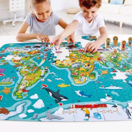 Puzzle "Map of the World"-2