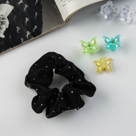 Hair Set "Jesse Brill" (Gum 7 cm, 3 Crab 2 cm) Elegy, mix-2