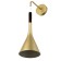 Bra "Trinik" E27 40W gold 10x10x35-135cm