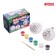 New Year's set for creativity. Christmas balls for coloring "New Year! Time of magic ", paints, 2 pcs