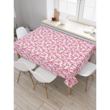 The tablecloth on the table “Many butterflies”, rectangular, oxford, size 120x145 cm