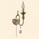 Sconces Citilux "Riga" CL437313, 10x39 cm, 1x60W, E14, brown color