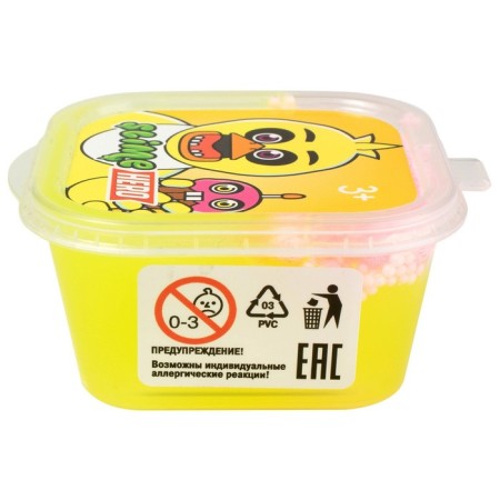 Slime "Slime Hero. Robots. Chicken ", yellow, 60 g-3