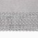 Gnital tablecloth with rhinestones, 85 x 85 ± 5 cm, gray color, p/e color