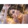 Garland "Mishura" 2 m Rosa, IP20, silver thread, 50 LED, glow warm white, CR2032X2