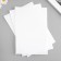 Foamiran terry 20x30 cm, 2 mm, white mix