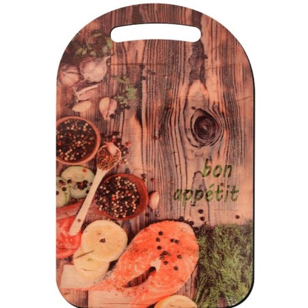 Greeting board multidide "Bouquet of spices", birch, size 29x18.5 cm