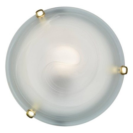 Duna 2x60W lamp E27 gold, white