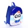 Baby backpack on lightning, blue color