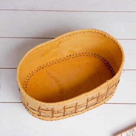 Batonnitsa "Wholewood", 27 × 18 × 13 cm, birch bark-6