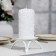 Candle-cylinder wedding "roses", 6x11.5 cm, home