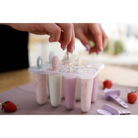 Form for ice cream shares "Lollipop", 15 × 12 × 12 cm, 8 cells, color mix-9